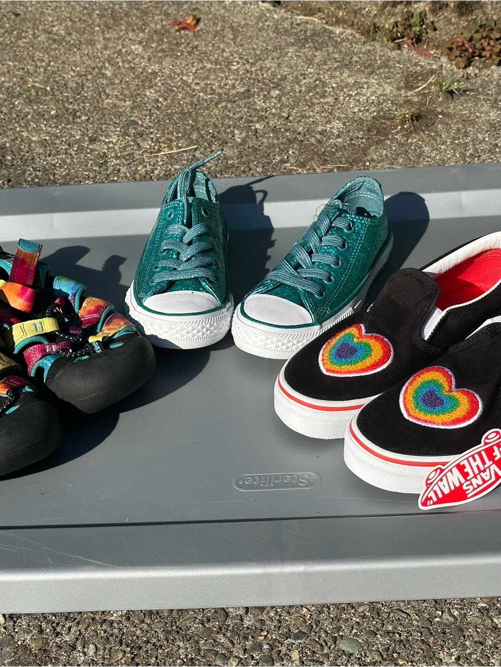 Kids shoes bundle. Keen, Vans, Converse. NWT & NWOT.